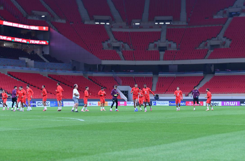  التصفيات الافريقية لمونديال 2026 .. المنتخب المغربي يجري آخر حصة تدريبية قبل مواجهة نظير الكونغولي