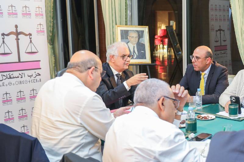 حزب الاستقلال يدعو الشباب إلى الانخراط الإيجابي في الحوار المسؤول والجاد والنقاش العمومي داخل المؤسسات