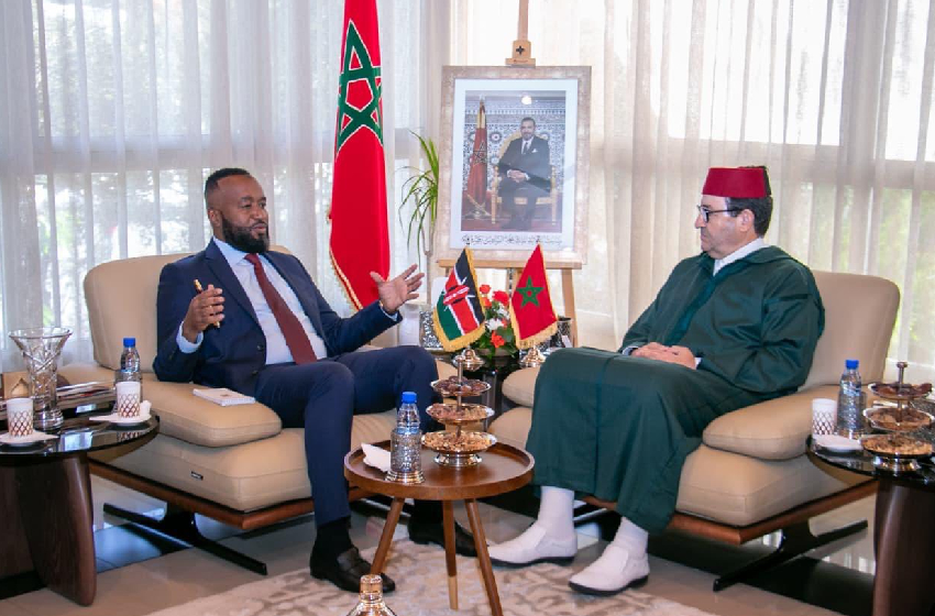  مباحثات مغربية-كينية حول سبل تعزيز التعاون الثنائي في مجالات النقل البحري والجوي واللوجيستيك