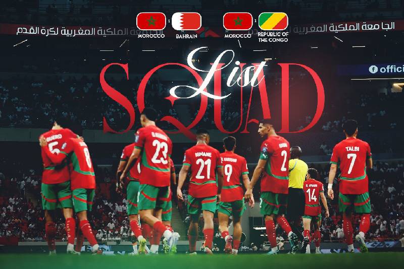 كرة القدم .. وليد الركراكي يوجه الدعوة لـ 26 لاعبا لمباراتي البحرين والكونغو