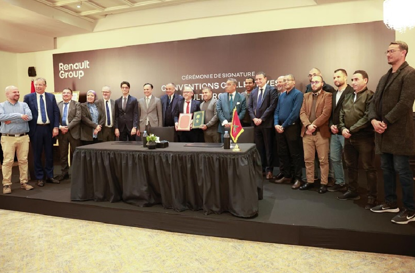  الدار البيضاء.. مجموعة “رونو المغرب” توقع اتفاقيات جماعية مع شركائها الاجتماعيين
