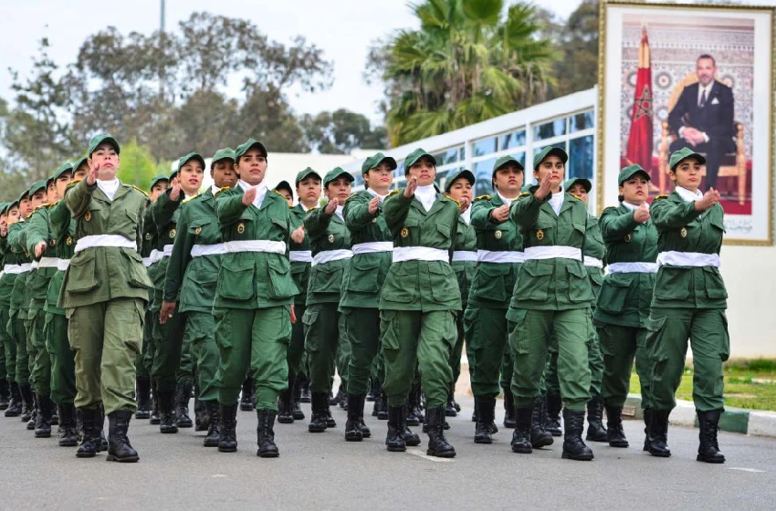 البيضاء حفل نهاية التكوين الأساسي المشترك لمجندي الفوج ال 40 للخدمة العسكرية