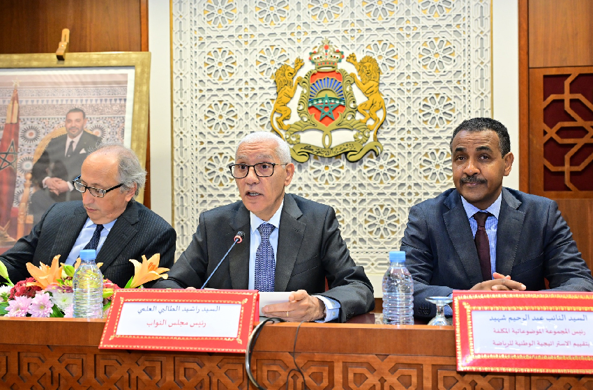  التكوين وتأهيل المنشآت في صلب السياسات الداعمة للنهضة الرياضية (السيد الطالبي العلمي)