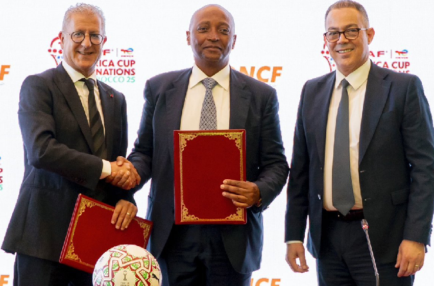  المكتب الوطني للسكك الحديدية، الراعي الرسمي لكأس إفريقيا للأمم طوطال إنرجيز -المغرب 2025