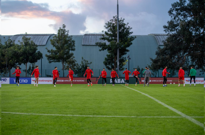  كأس إفريقيا للأمم.. المنتخب المغربي يجري حصته التدريبية الأخيرة قبيل ملقاة نظيره القمري في المباراة الافتتاحية
