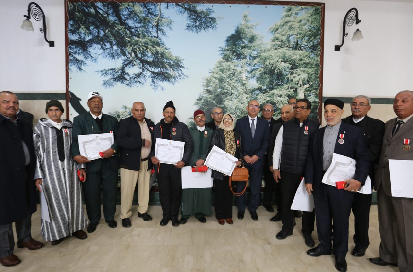 الوطنية للمياه والغابات تحتفي بأطرها وأعوانها الموشحين بأوسمة ملكية