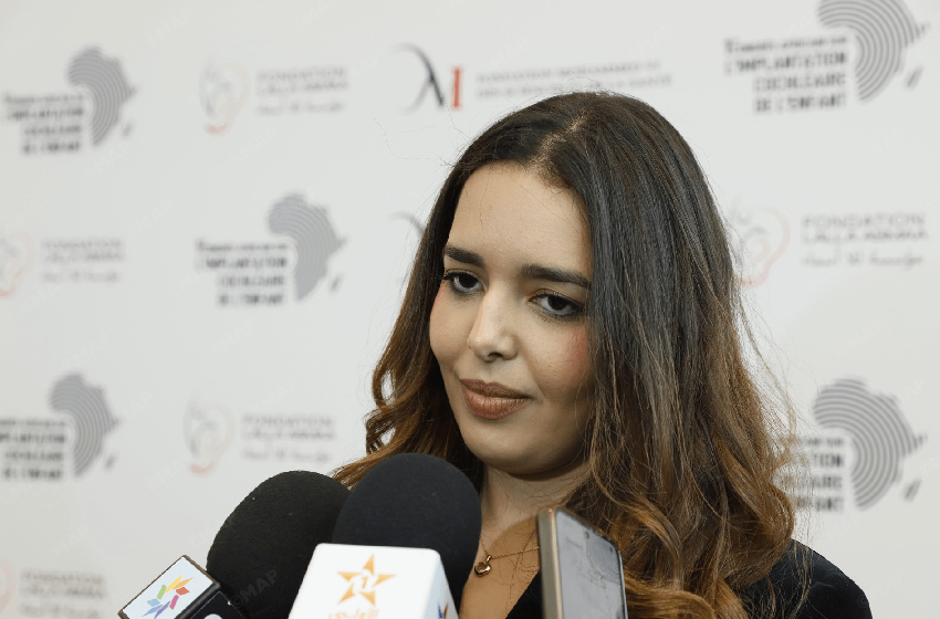 صاحبة السمو الملكي الأميرة للا أسماء للبحث العلمي تشجيع على تطوير بحوث تطبيقية ذات وقع ملموس على حياة الأطفال الصم الدكتورة