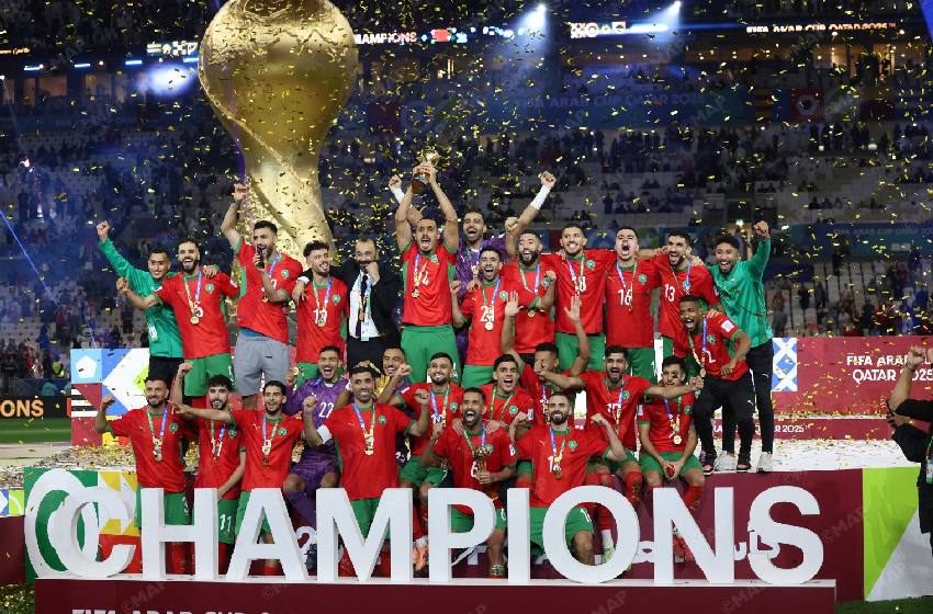  المنتخب الوطني المغربي يحصد لقب كأس العرب «قطر 2025»