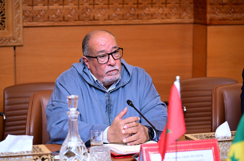  مجلس المستشارين.. السيد اخشيشن يجري محادثات مع رئيس الجمعية الوطنية السنغالية