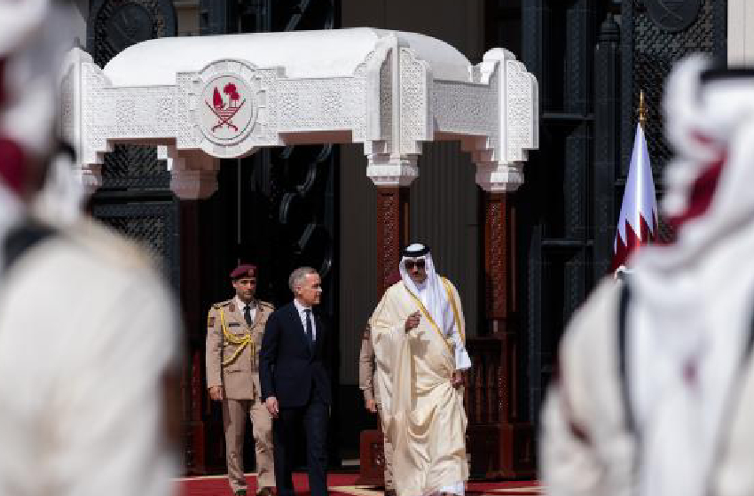 قطر ورئيس وزراء كندا يبحثان بالدوحة التعاون الثنائي ودعم الأمن والاستقرار في المنطقة