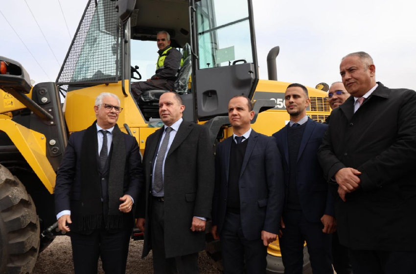 بركة يتفقد مشاريع مهيكلة للحماية من الفيضانات بإقليم اليوسفية