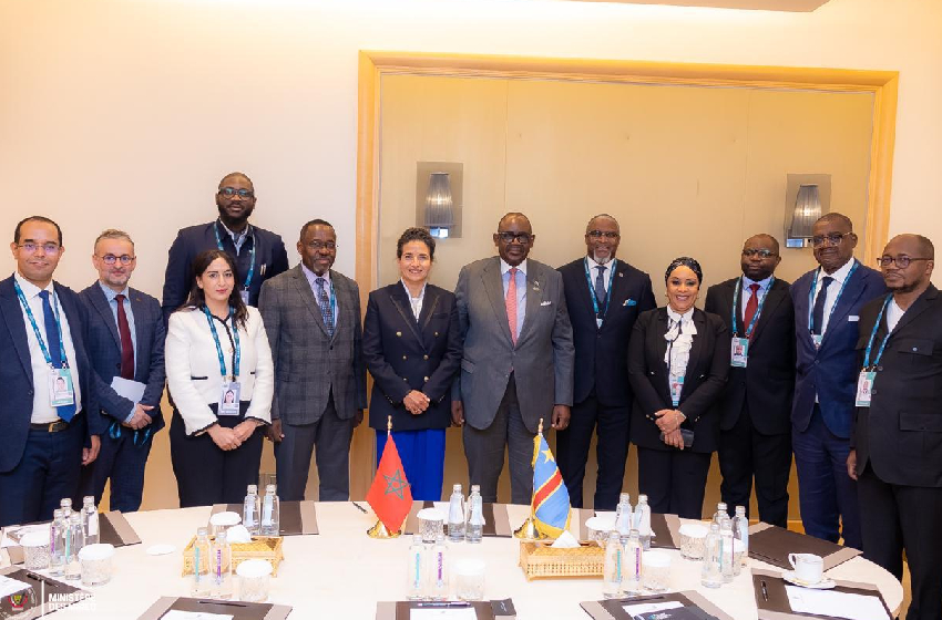  مؤتمر التعدين الدولي بالرياض .. السيدة ليلى بنعلي تبحث مع وزير المعادن بجمهورية الكونغو الديمقراطية آفاق التعاون الثنائي