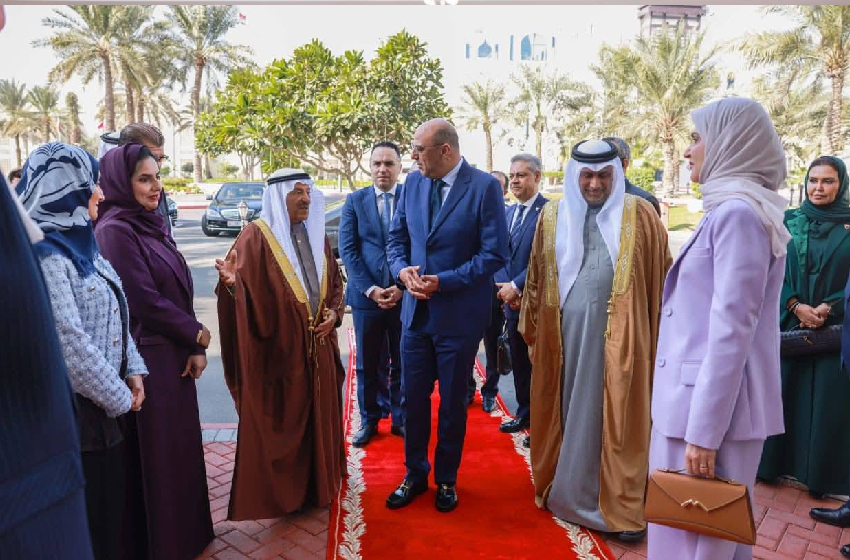 . رئيس مجلس المستشارين يتباحث مع رئيس مجلس الشورى البحريني