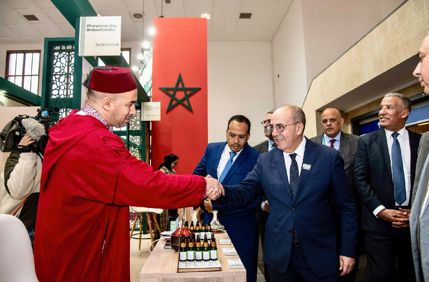  تدشين الجناح المغربي بالأسبوع الأخضر الدولي ببرلين