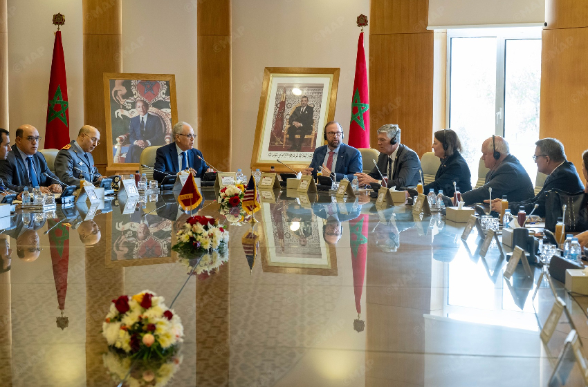  السيد لوديي يستقبل وفدا من الكونغرس الأمريكي برئاسة السيد جيسون سميث