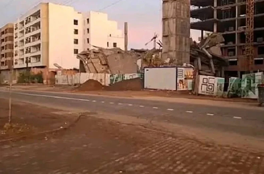  مراكش.. انهيار عمارة في طور البناء دون تسجيل إصابات أو خسائر في الأرواح