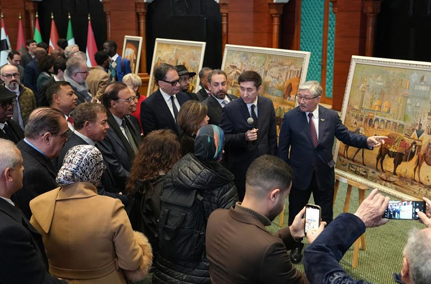  الإيسيسكو.. افتتاح معرض تشكيلي بالرباط يستعرض إسهام الفارابي في الحضارة الإنسانية