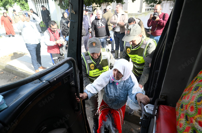 الكبير . تدخلات ميدانية منسقة لإجلاء وإيواء المواطنين المتضررين من فيضان وادي اللوكوس