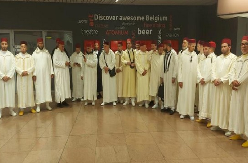 استقبال ببروكسل على شرف أعضاء البعثة الدينية الموفدين إلى بلجيكا خلال شهر رمضان