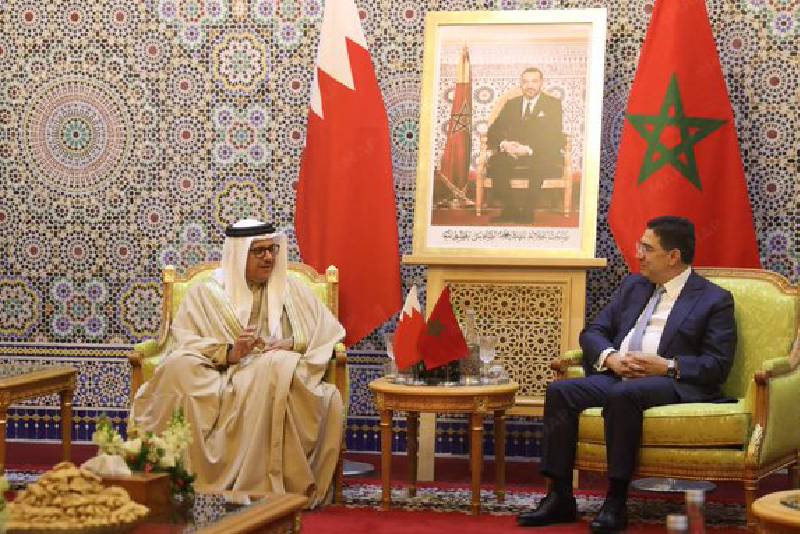  المغرب والبحرين يؤكدان عزمهما على تطوير تعاونهما المشترك في شتى المجالات